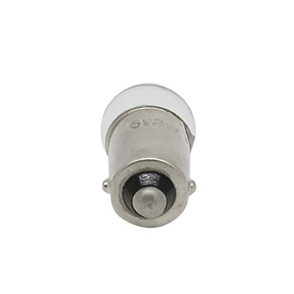 motoparty 6V 3W 6 Volt 3 Watt Speedo Speedometer Light Bulb 5 pk For Honda CT110 CT125 CT70 CT90 CA95 MR175 MR250 MT125 MT250 CT CA MR MT 250 175 125 110 90 75 70 ,Miniature Light Bulb (5 pcs)