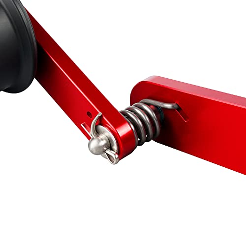 NICECNC Red Drive Chain Tensioner Guide Roller Slider Compatible with Yamaha Raptor 700 2013-2023 2022 2021 2020 2019 2018 2017 2016, Raptor 700R 2013-2023 2022 2021 2020 2019 2018 2017
