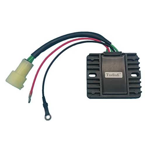 Tuzliufi Voltage Regulator Rectifier Compatible with Mercury Yamaha 804278A12 804278T11 67F-81960-12-00 67F-81960-11-00 67F-81960-10-00 75-90 HP 4 Strokes Marine 80-100HP Outboard 2000 2001-2005 Z34