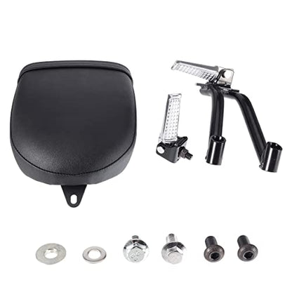Rear Passenger Seat and Foot Pegs Kit for Honda CMX 300 CMX 500 Compatible with Honda Rebel 2017-2021