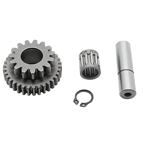 Starter Idler Gear 15T/34T & Bearing & Shaft for Yamaha Wolverine 350 Big Bear 400 Big Bear 350