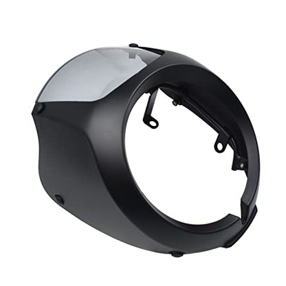 Midimttop Motorcycle Fron Mask Visor Headlight Fairing Front Cowl Fork Mount Windshield Wind Deflector Compatible with HO-NDA Rebel 1100 CMX1100 CMX 1100 Accessories 2021-2022