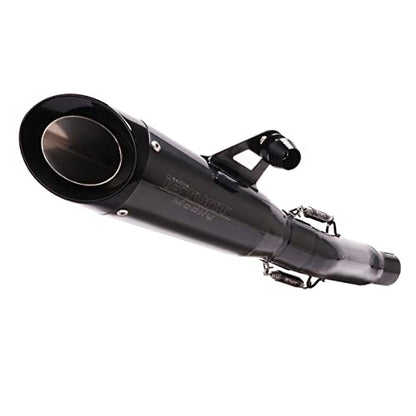 YOSAYUSA Motorcycle Exhaust System Slip On Muffler Silencer Tail Link Midpipe Exhaust for Honda CBR300R CB300R CBR300 CB300F CBR 300 2008-2018