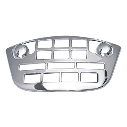 For Honda Goldwing GL1800 2001 2002 2003 2004 2005 2006 2007 2008 2009 2010 Goldwing 1800 GL 1800 Gold Wing Motorcycle Radio Accent Panel And Knob Sets Chrome