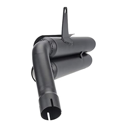 Motorcycle Exhaust Slip-on Muffler Pipe Tube with Heat Shield Cover Kit for CMX 300 CMX 500 Rebel 2017-2021 Black