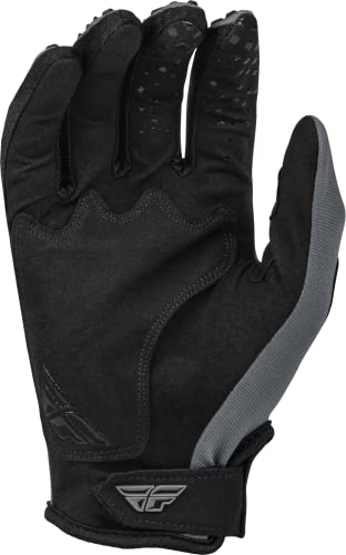 Fly Racing 2023 Adult Kinetic Gloves (Dark Grey/Black, Large)