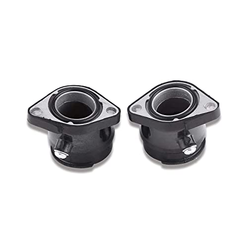 2Pcs Motorcycle Carburetor Manifold Adapter, Oilproof Rubber Air Filter Gauge Rebel Cmx250 for Rebel CA250 CMX250 CMX250C