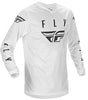 Fly Racing Universal Jersey (White/Black, Large)