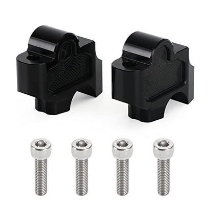 Topteng Motorcycle Handlebar Risers, CNC Handle Bar Clamp Riser 27mm fits for Honda REBEL CMX 250 2017-2021, REBEL CMX300 / CMX 500 / CMX 1100 2017-2021