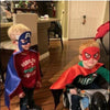 KARAZZO Superhero Capes Set and Wristbands Kids Costumes Halloween Christmas Cosplay Dress Up Gift for Boys Girls(8PCS)
