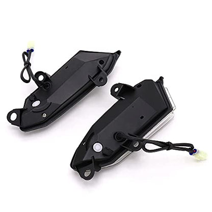 Suitable for Honda Goldwing Gold Wing GL1800 GL 1800 F6B 2018-2020 motorcycle LED front side mirror turn signal indicator motorcycle accessories LED light, transparent