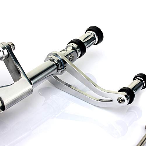 TARAZON Billet Aluminum Forward Controls Foot Pegs for Suzuki VS1400GLP Intruder VS 1400 1987-2004