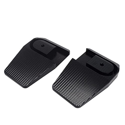 Midimttop Motorcycle Wide Foot Pegs Pedals Rest Footpegs Pads for Ho-nda Rebel 300 Rebel 500 2017 2018 2019 2020 2021 CMX 500 Footrest Parts Accessories (Black)