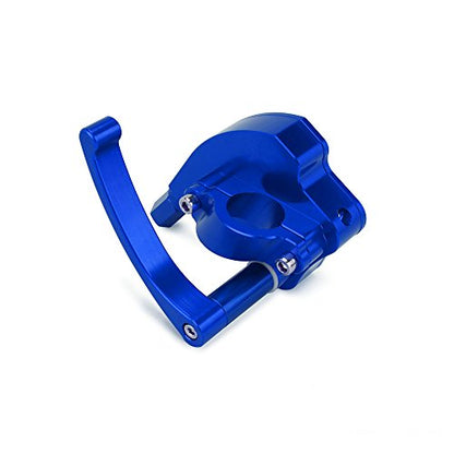 AnXin ATV Thumb Lever Control Throttle Housing Assembly Universal 7/8" CNC for Raptor 700 Banshee 350 Blaster 200 Warrior 350 YFZ450 King Quad LTZ250 Sportrax 450 TRX450ER TRX450R ATV Quad Blue