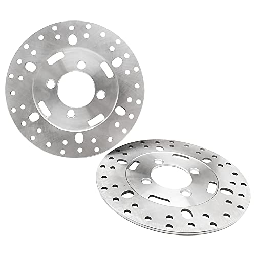 M MATI 2 PCS Front Left/Right Brake Disc Rotor for Yamaha Big Bear 350 YFM350 Big Bear 400 YFM400 Kodiak 400 YFM400 Grizzly 400 YFM400 Wolverine 350 YFM350 4KB-2582T-00-00