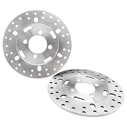 M MATI 2 PCS Front Left/Right Brake Disc Rotor for Yamaha Big Bear 350 YFM350 Big Bear 400 YFM400 Kodiak 400 YFM400 Grizzly 400 YFM400 Wolverine 350 YFM350 4KB-2582T-00-00