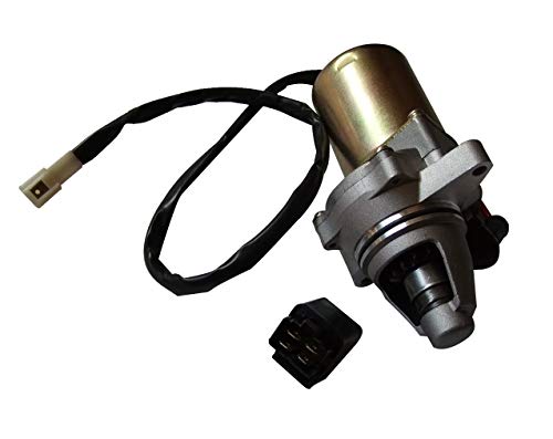 Shamofeng Starter Motor and Relay Solenoid for Suzuki ATV LT80 Quadsport 1987-2006/ Kawasaki ATV KFX80 KSF80 2003-2006, 31100-40B00 31100-40B01 21163-S003 18332 410-54009 LT80-CS90 SM10230