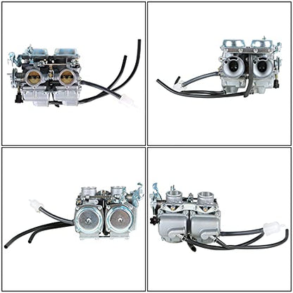 Carburetor Dual Carb ASSY Set Chamber Replacement for Honda Rebel CA CMX 250 C CMX250 CA250