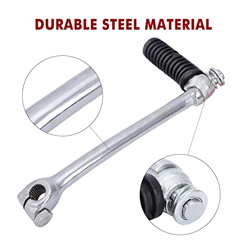 motoparty Kickstart Lever Starter, for Honda Z50 Mini Trail C70 CT70 SL70 XL70 CT90 S90 ST90 CS90 CS SL ST CT 70 90 Kick Starter Lever