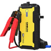 GOOLOO Car Jump Starter, 1500A 12-Volt Supersafe Lithium Battery Booster for Up to 8.0L Gas & 6.0L Diesel Engines, Portable Water-Resistant Car Battery Charger Jump Box with USB Quick Charge, Yellow