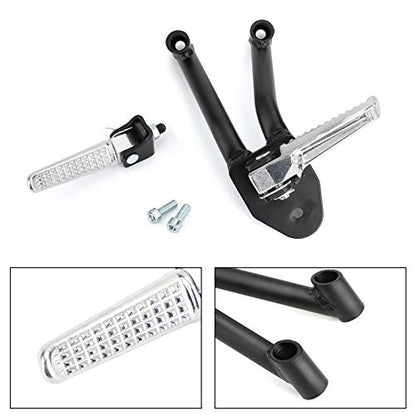 Topteng Rear Foot Pegs Footrests Passenger for Honda CMX300 Rebel 300 2017-2020, CMX500 Rebel 500 2017-2020