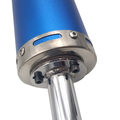 hongyu Blue Exhaust System Muffler for GY6 50cc Scooters 139QMA 139QMB 4 Stroke Engine