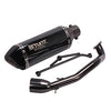 YOSAYUSA Motorcycle Exhaust Pipe System for GY6 Engine 125cc 150cc Scooter Moped ATV Slip On Muffler Baffle Silencer