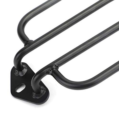 MAD HORNETS Motorcycle Luggage Rack Top Case Carrier,Rear Luggage Utility Rack Solo seat Luggage Rack Rear Fender Rack Fit for Honda CMX 300 CMX 500 Rebel 2017-2020(Black)