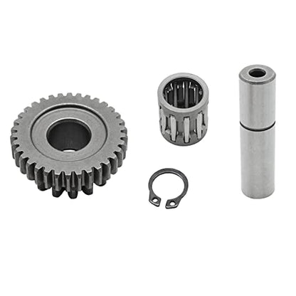 Starter Idler Gear 15T/34T & Bearing & Shaft for Yamaha Wolverine 350 Big Bear 400 Big Bear 350