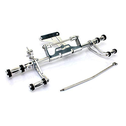 TARAZON Billet Aluminum Forward Controls Foot Pegs for Suzuki VS1400GLP Intruder VS 1400 1987-2004