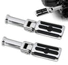 WOWTK Passenger Footpegs with support mounting Kit for Harley Davidson Softail 2018 2019 2020 2021 2022 Deluxe Fat Boy Heritage Sport Glide Softail Slim Street Bob Breakout Low Rider models,Chrome