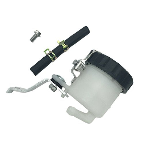 Motorcycle Front Brake Master Cylinder Brake Pump Tank Oil Cup Fluid Bottle Reservoir w/Bracket Aftermarket Part Compatible with Honda CBR600RR CBR 600 2007-2018 CBR1000RR CBR 1000 2004-2018