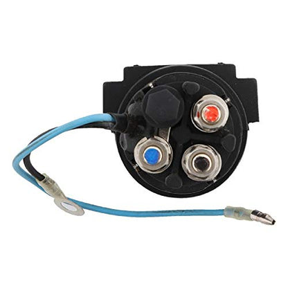 DB Electrical New Relay Assembly Compatible with/Replacement for 1999-04 Yamaha Tilt Motors, 6E5-8195C-01-00, colors may vary