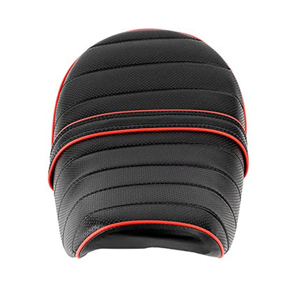 Motorcycle Saddle, Motorcycle Retro Leather Seat Saddle Cushion Fit for Honda Z50 Z50J Z50R G50F Golf50 Monkey