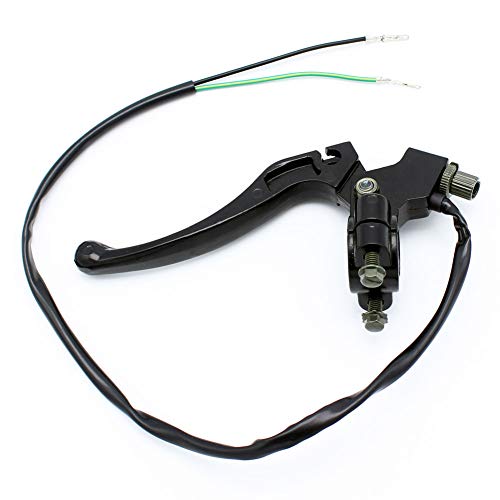 QAZAKY Right Handle Brake Lever + Throttle Housing Start Kill Switch Control Assembly for Yamaha PW80 PY80 Peewee Y-Zinger Dirt Bike
