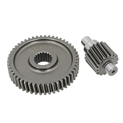 Glixal High Performance GY6 49cc 50cc Chinese Scooter Racing Final Drive Gear Set 139QMB 1P39QMB Moped ATV Go Kart (17T/49T)