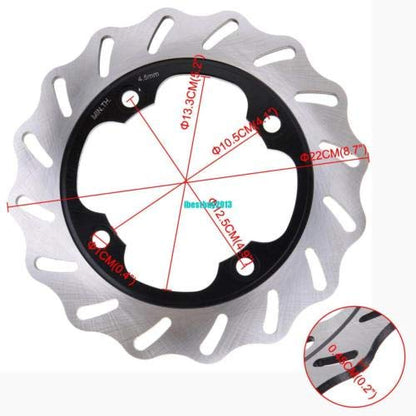 Samger 220 mm Rear Brake Disc Rotor For Honda CBR600 F2/F3/F4/F4i 1991-2006 Honda CBR 600 RR 2003-2008 Honda VTR 250 1998
