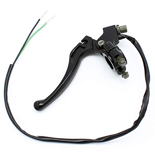 QAZAKY Right Handle Brake Lever + Throttle Housing Start Kill Switch Control Assembly for Yamaha PW80 PY80 Peewee Y-Zinger Dirt Bike