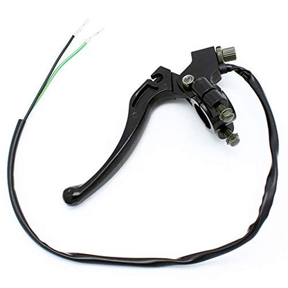 QAZAKY Right Handle Brake Lever + Throttle Housing Start Kill Switch Control Assembly for Yamaha PW80 PY80 Peewee Y-Zinger Dirt Bike