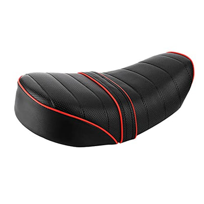 Motorcycle Saddle, Motorcycle Retro Leather Seat Saddle Cushion Fit for Honda Z50 Z50J Z50R G50F Golf50 Monkey