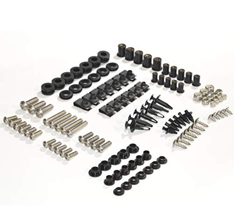 Complete Motorcycle Fairing Bolt Kit For Honda CBR600RR 2007-2008 Body Screws, Fasteners, and Hardware