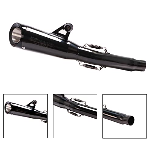 YOSAYUSA Motorcycle Exhaust System Slip On Muffler Silencer Tail Link Midpipe Exhaust for Honda CBR300R CB300R CBR300 CB300F CBR 300 2008-2018