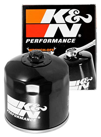 K&N Motorcycle Oil Filter: High Performance, Premium, Designed to be used with Synthetic or Conventional Oils: Fits Select Honda, Kawasaki Vehicles, KN-202