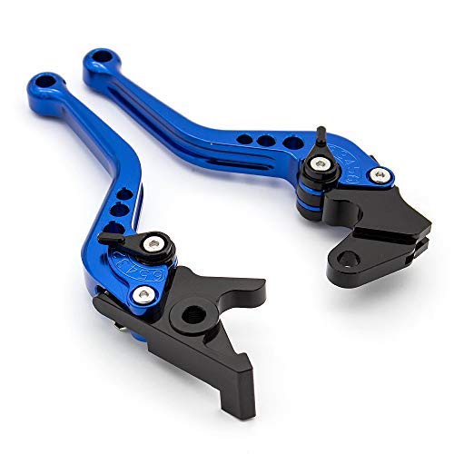 FXCNC Adjustable brake clutch levers fit for Raptor YFM350 02-04,Banshee 350 02-06, Blaster YFS200 04-06,Raptor YFM660 01-06,YZ125/250 94-95,TTR125L/LE/LW 00-16