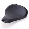 Black Motorcycle Cushion Spring Solo Seat compatible with Honda Rebel 250 300 500 Refit Bobber