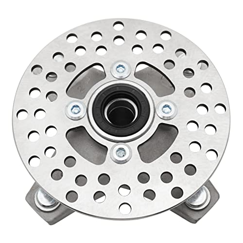 Front Wheel Hub & Brake Rotor Assy for Yamaha Banshee Warrior Raptor 350 Blaster 200