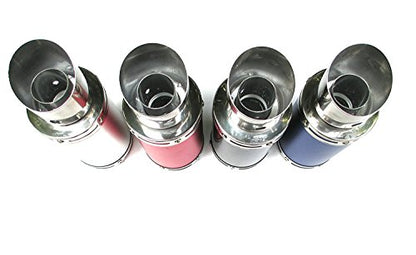 NEW! High Performance Exhaust System Muffler for GY6 50cc-400cc 4 Stroke Scooters ATV Go Kart (Blue)
