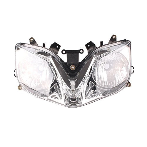Mallofusa Motorcycle Headlight Head Lamp Shell Assembly Housing Fits for Honda CBR 600 F4 F4i 2001 2002 2003 2004 2005 2006 2007