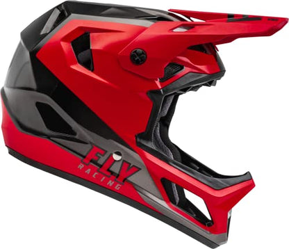 Fly Racing Adult Rayce Cycling Helmet (Red/Black, Large)