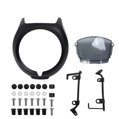 Midimttop Motorcycle Fron Mask Visor Headlight Fairing Front Cowl Fork Mount Windshield Wind Deflector Compatible with HO-NDA Rebel 1100 CMX1100 CMX 1100 Accessories 2021-2022